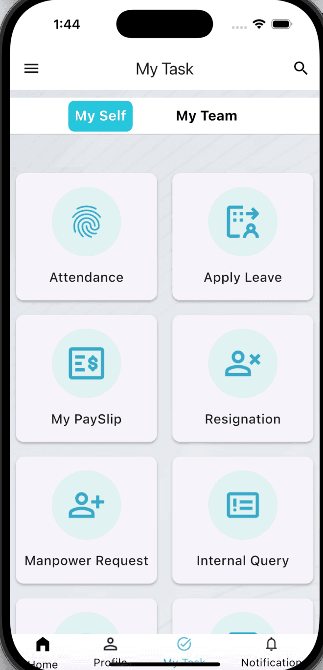 GoForHR HRMS screenshot 2